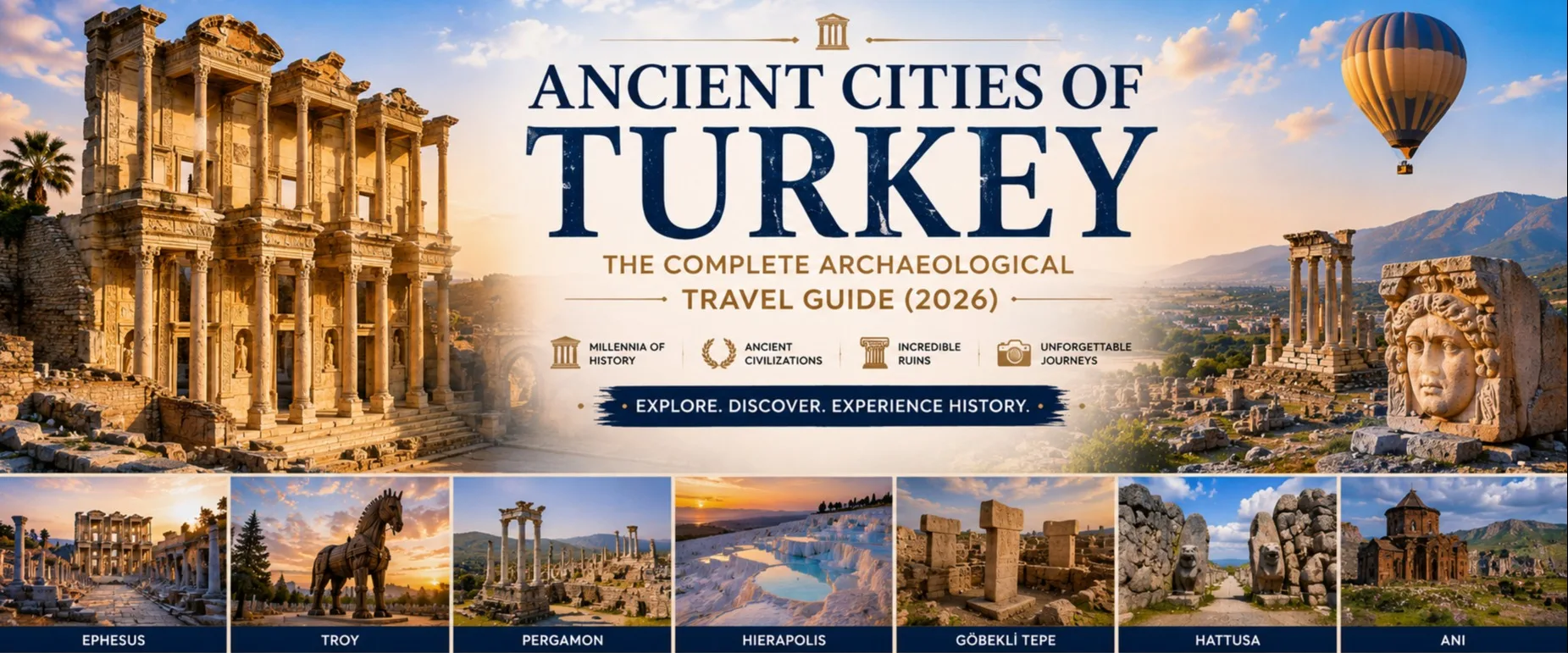Ancient Cities of Turkey: The Complete Archaeological Travel Guide (2026)